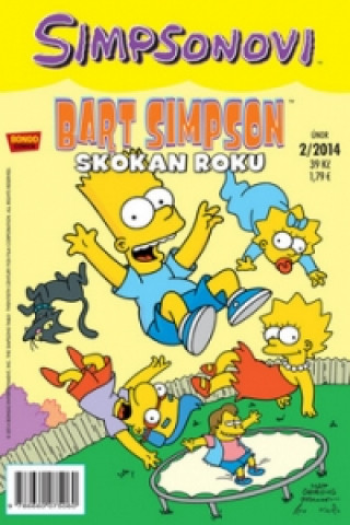 Carte Bart Simpson Skokan roku Matt Groening