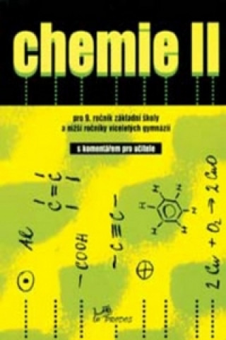 Книга Chemie II s komentářem pro učitele collegium