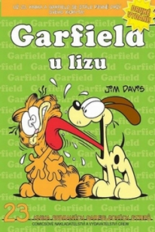 Книга Garfield u lizu Jim Davis
