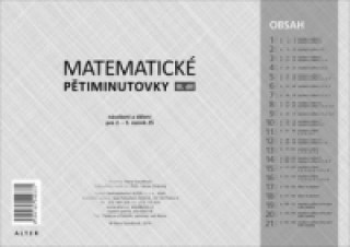 Könyv Matematické pětiminutovky 3. díl Hana Staudková