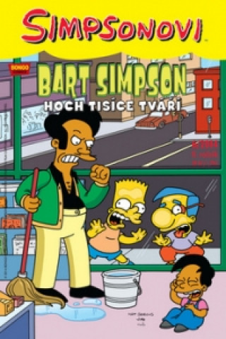 Kniha Bart Simpson Hoch tisíce tváří Matt Groening
