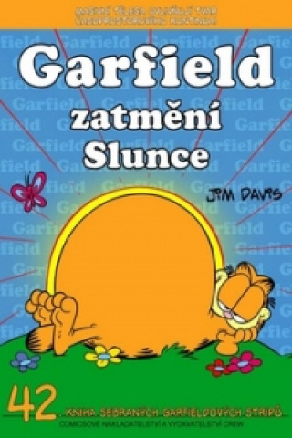 Kniha Garfield zatmění Slunce Jim Davis