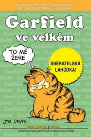 Книга Garfield ve velkém Jim Davis