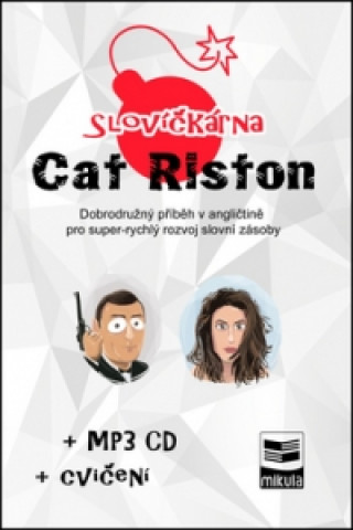 Kniha Slovíčkárna Cat Riston + CD Ján Cibulka