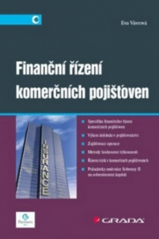 Könyv Finanční řízení komerčních pojišťoven Eva Vávrová