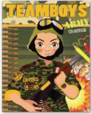 Carte TEAMBOYS Army Colour! neuvedený autor