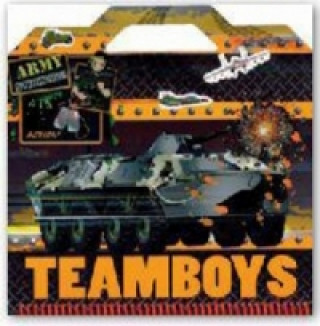 Book TEAMBOYS Army Stickers! neuvedený autor