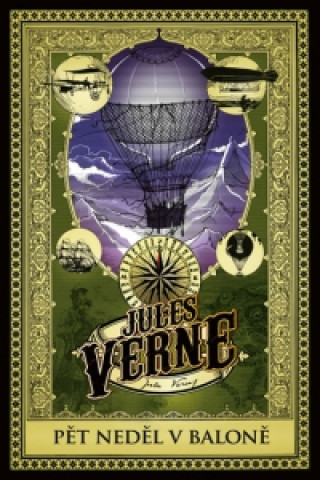 Knjiga Pět neděl v baloně Jules Verne