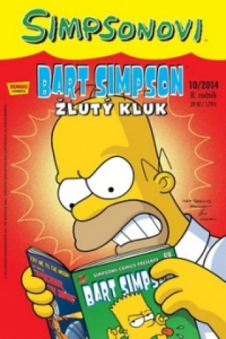 Carte Bart Simpson Žlutý kluk Matt Groening