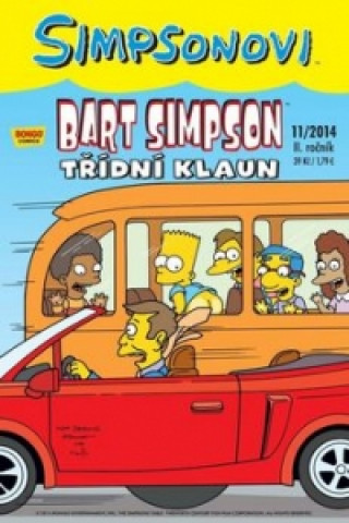 Książka Bart Simpson Třídní klaun Matt Groening