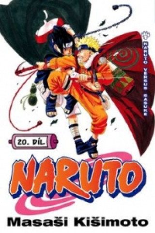 Book Naruto 20: Naruto vs. Sasuke Masaši Kišimoto