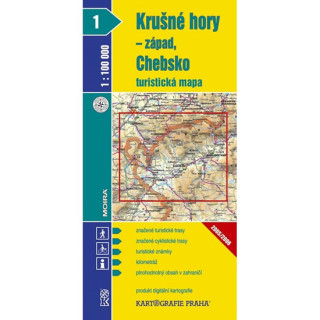 Nyomtatványok Krušné Hory - západ, Chebsko 