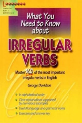 Książka Irregular Verbs George Davidson