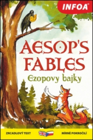 Kniha Aesop's Fables/Ezopovy bajky Ezop
