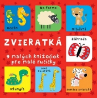 Könyv Zvieratká 9 malých knižočiek pre malé ručičky neuvedený autor