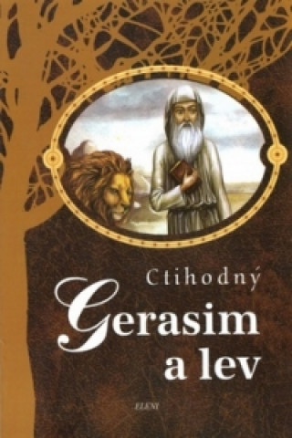 Carte Ctihodný Gerasim a lev 