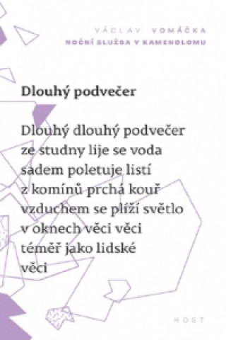 Kniha Noční služba v kamenolomu Václav Vomáčka