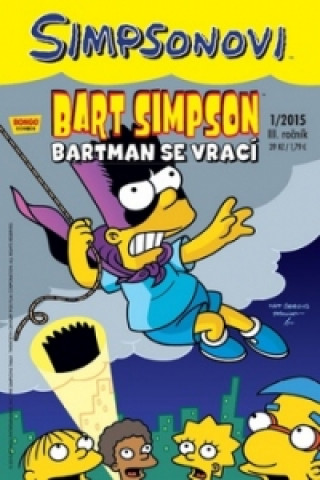 Book Bart Simpson Batman se vrací Matt Groening
