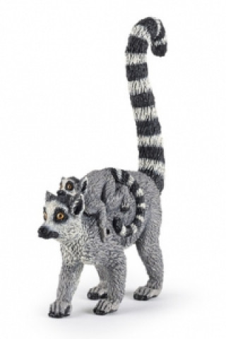 Joc / Jucărie Lemur a mládě 