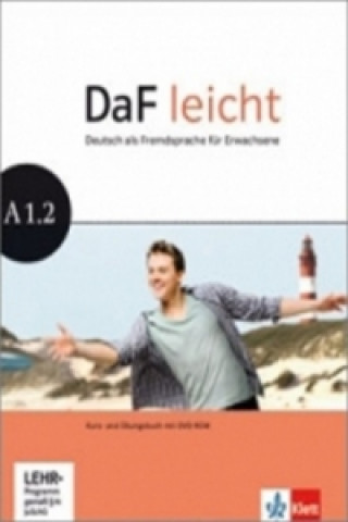 Könyv DaF leicht A1.2 Kurs/Arbeitsbuch + DVD-Rom 