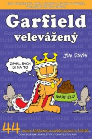 Książka Garfield velevážený Jim Davis