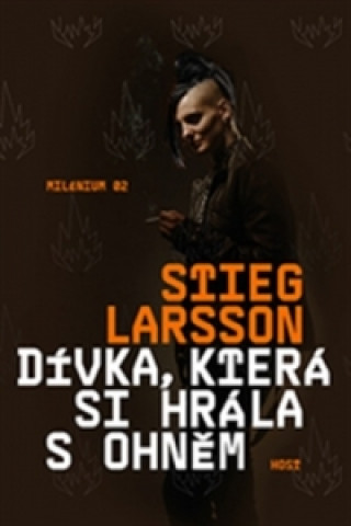 Книга Dívka, která si hrála s ohněm Stieg Larsson