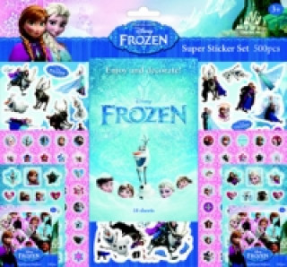 Carte Super sticker set 500 kusů Ledové království neuvedený autor