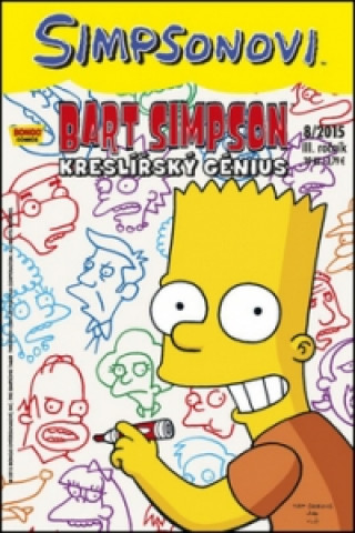 Kniha Bart Simpson Kreslířský génius Matt Groening