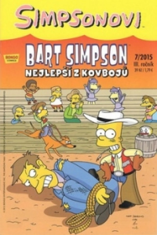 Kniha Bart Simpson Nejlepší z kovbojů Matt Groening