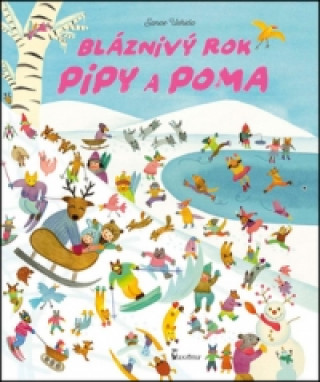 Könyv Bláznivý rok Pipy a Poma Sanae Uchida