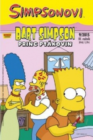 Książka Bart Simpson Princ ptákovin Petr Putna