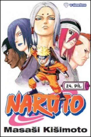 Kniha Naruto 24 - V úzkých! Masashi Kishimoto