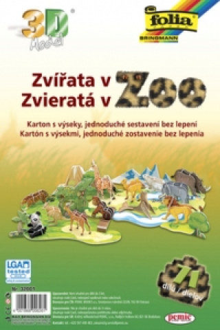 Книга 3D model Zvířata v ZOO 
