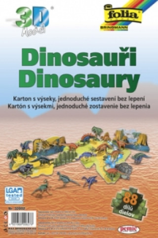 Carte 3D model Dinosauři 