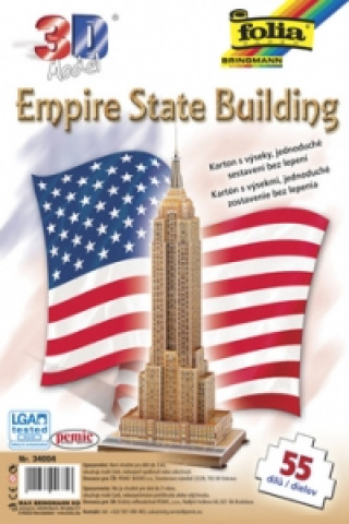 Könyv 3D model Empire State Building 