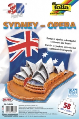 Könyv 3D model Sydney – Opera 