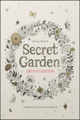 Kniha Secret Garden Artist's Edition Johanna Basfordová