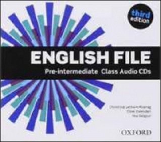 Audio English File Pre-intermediate Class Audio CDs Latham-Koenig Christina; Oxenden Clive; Selingson Paul