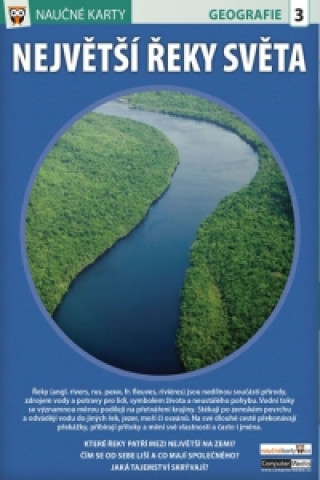 Kniha Naučné karty Největší řeky světa 