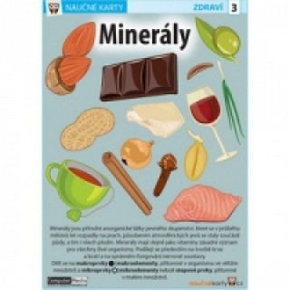 Kniha Naučné karty Minerály 
