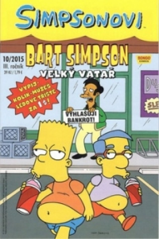 Книга Bart Simpson Velký vatař Petr Putna