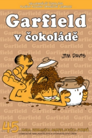 Kniha Garfield v čokoládě Jim Davis