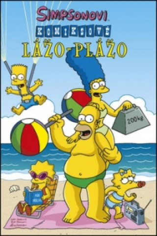 Knjiga Simpsonovi Komiksové lážo-plážo Matt Groening