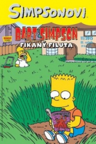 Kniha Bart Simpson Fikaný filuta Petr Putna