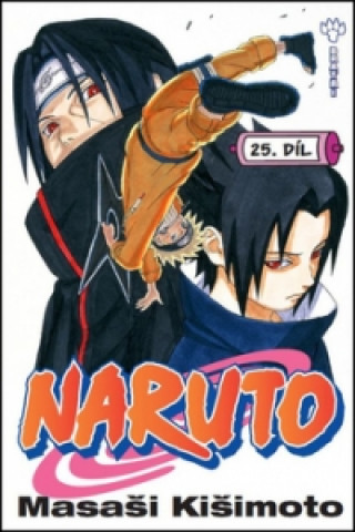 Książka Naruto 25 Bratři Masaši Kišimoto