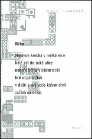 Kniha Nika Matěj Lipavský