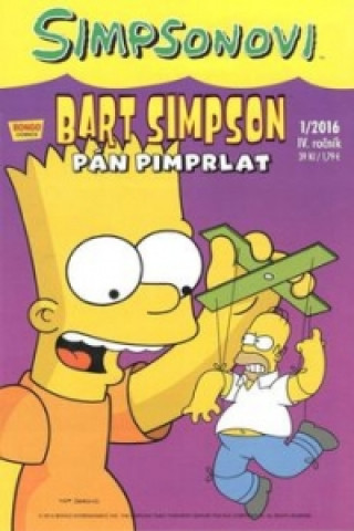 Book Bart Simpson Pán pimprlat Matt Groening