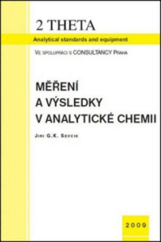 Книга Měření a výsledky v analytické chemii, včetně CD Jiří G.K. Ševčík