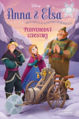 Kniha Anna & Elsa Podivuhodný ledostroj Walt Disney