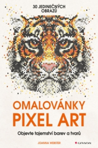 Książka Omalovánky Pixel Art Joanna Webster